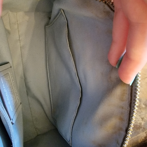 Small Baby blue Coach Bag - Picture 10 of 12